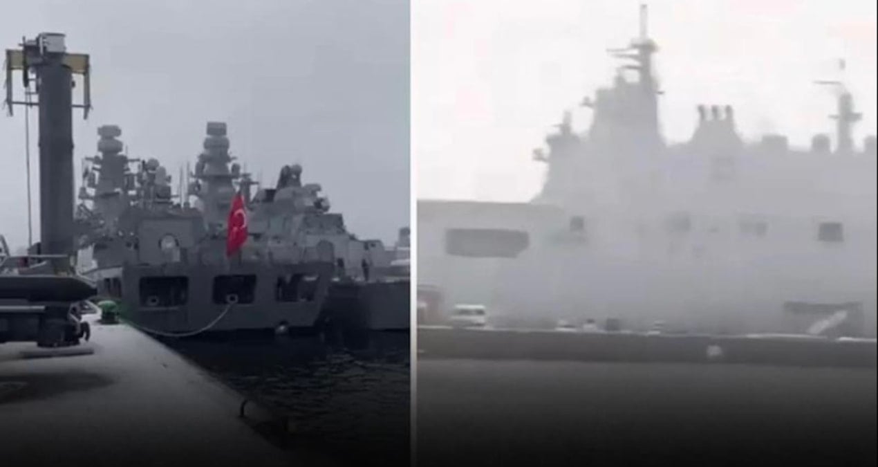 Türk Donanması Avrupa açıklarında