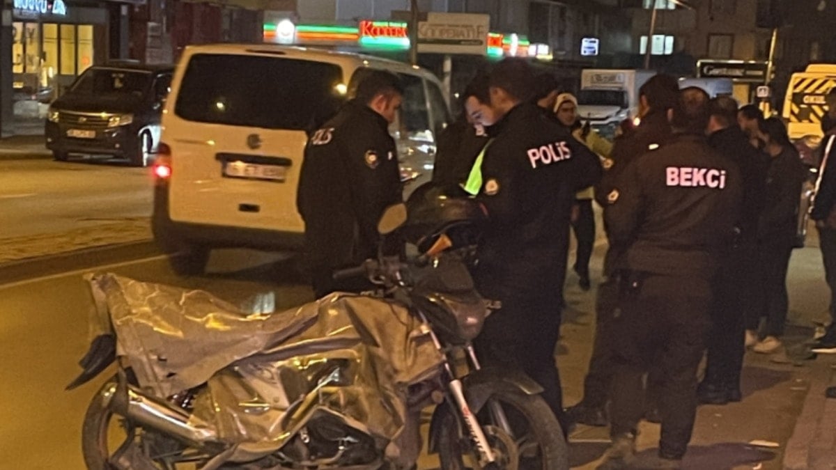 Bursa'da iki motosiklet çarpıştı: Biri hamile 2 kişi yaralandı