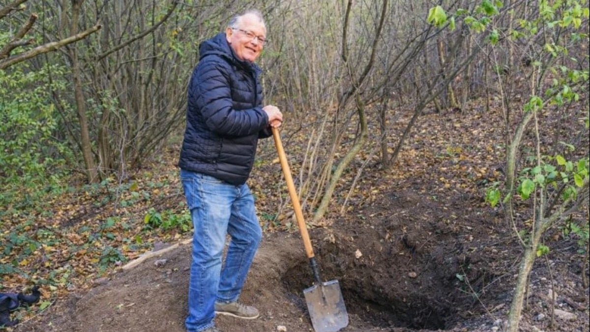 80 yıldır kayıp olan aile hazinesini babasının çizdiği harita sayesinde buldu
