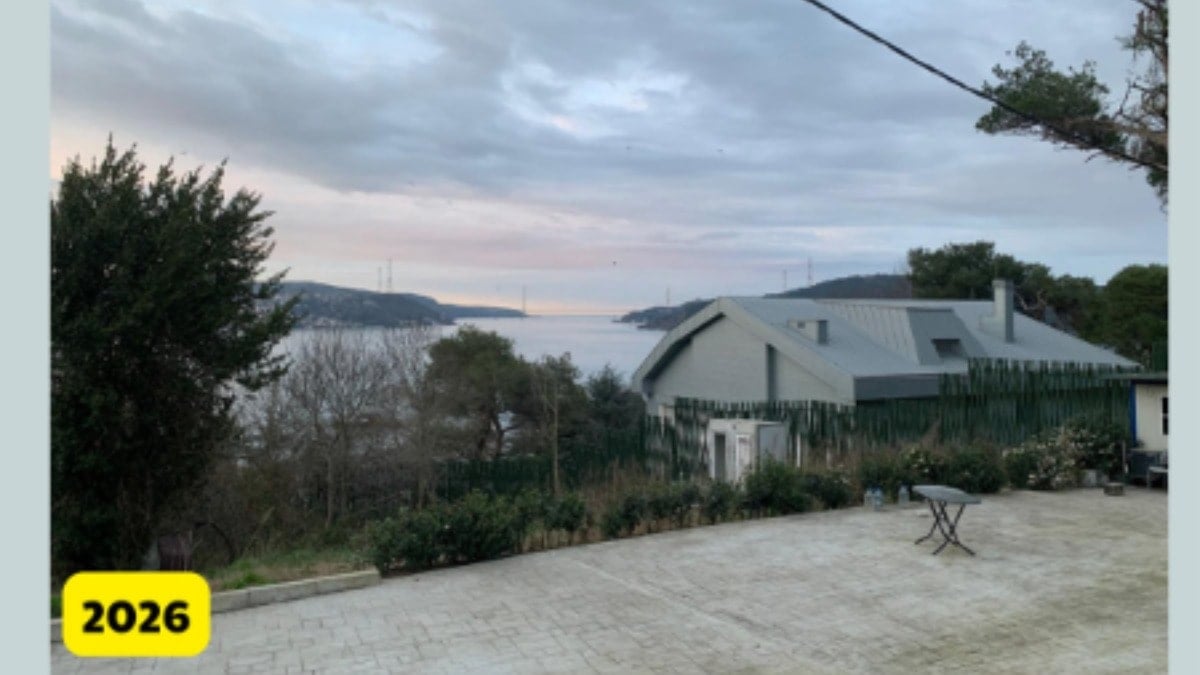 Boğazdaki kaçak villa 970 milyon liraya satışta