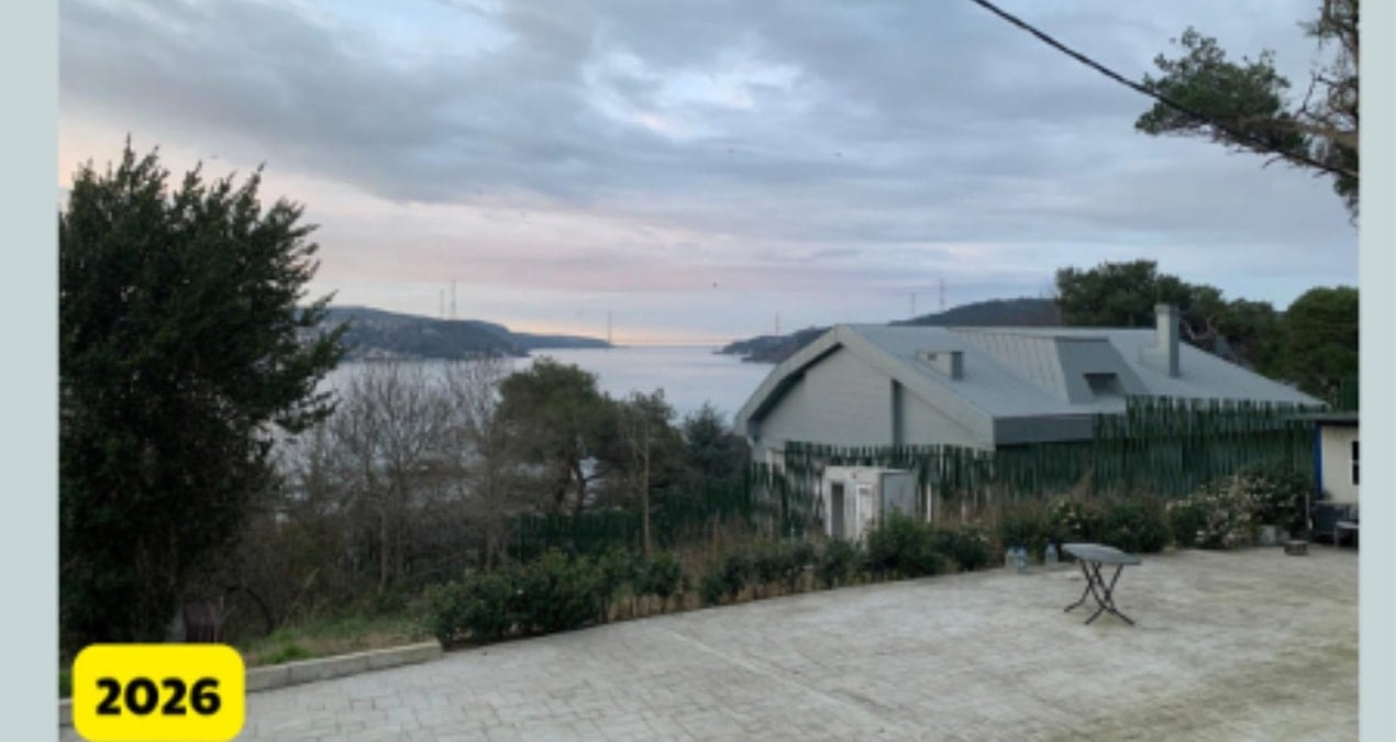 Boğazdaki kaçak villa 970 milyon liraya satışta