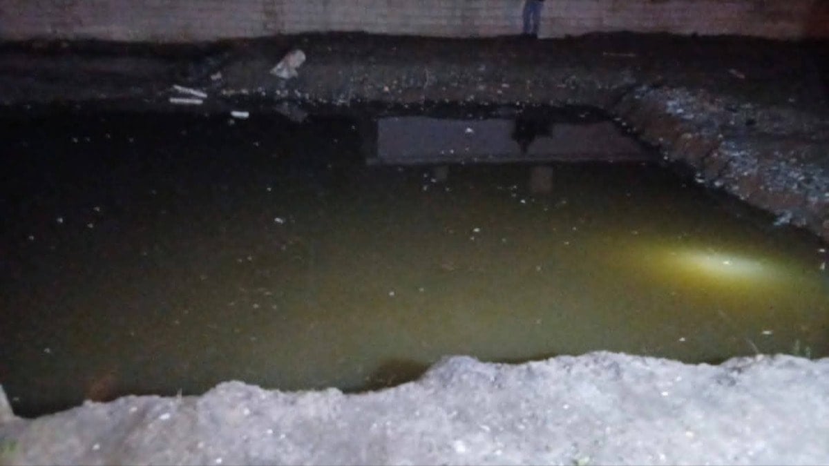 Su dolan inşaat temeline düşen kardeşlerden acı haber