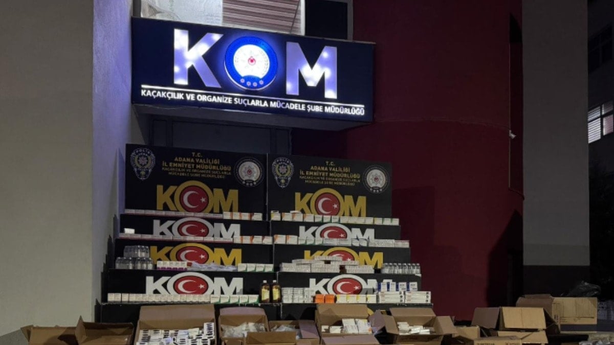 Ruhsatsız depodan 1 milyon 123 bin 443 ilaç çıktı