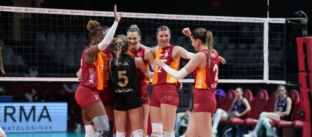 Galatasaray Daikin evinde Zeren Spor'u yendi