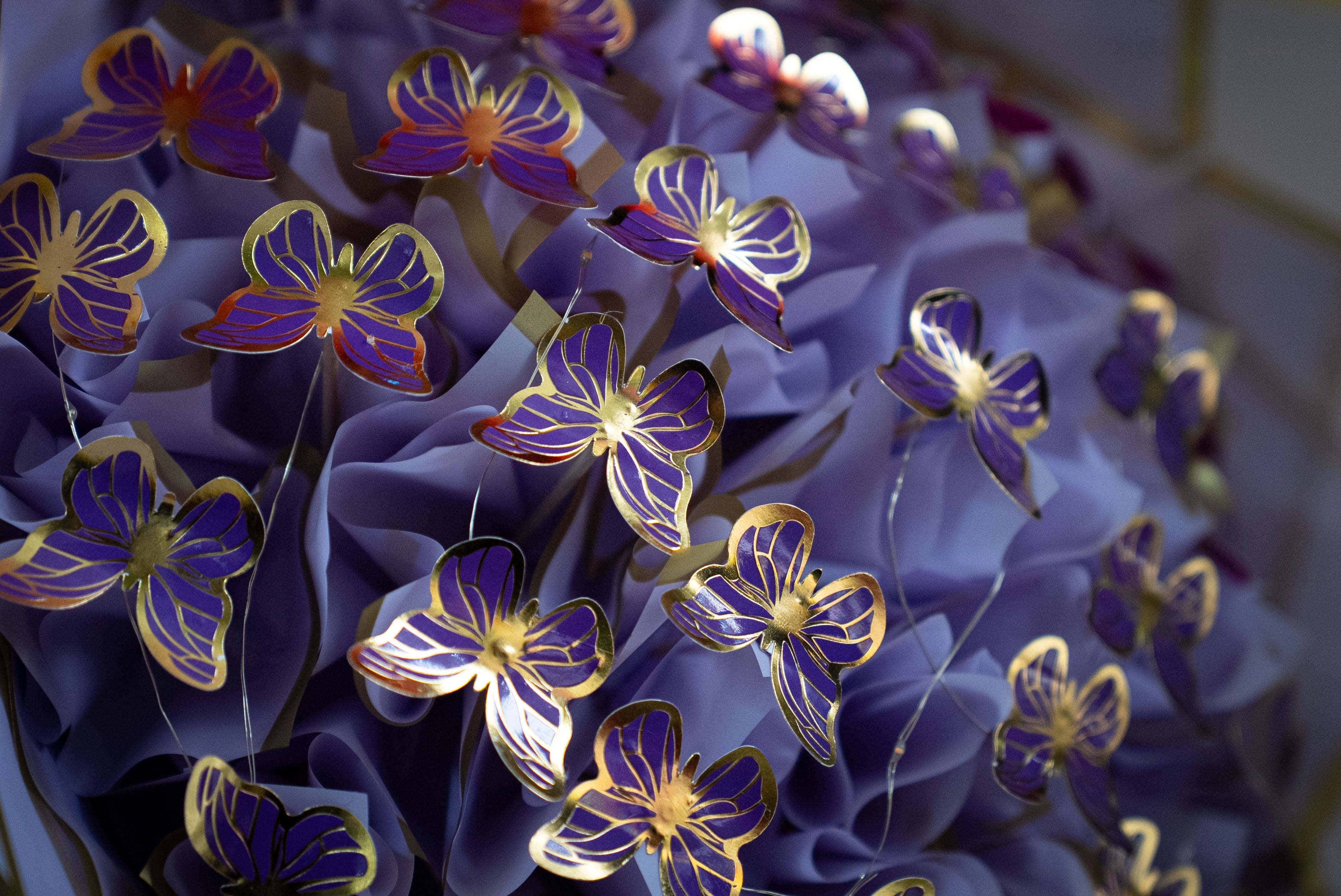 Gül ya da papatya değil: 14 Şubat’ın yeni gözdesi kelebek buketleri