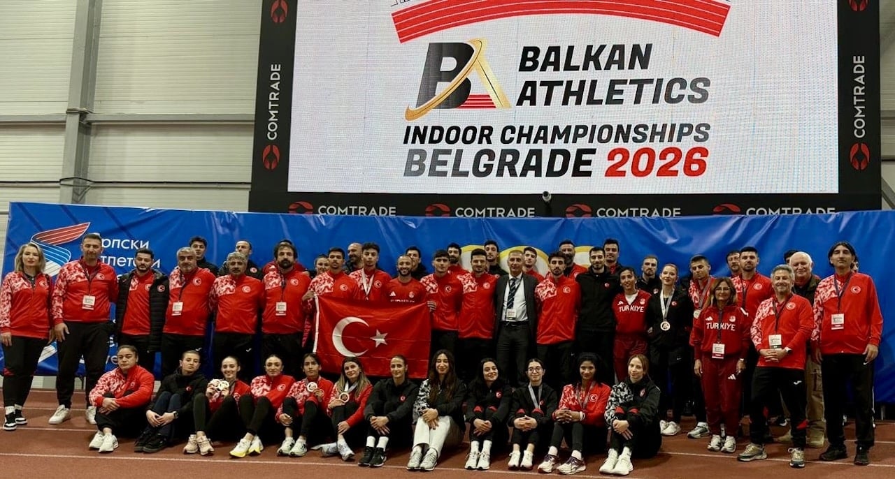 Balkan Salon Atletizm Şampiyonası'nda 14 madalya kazandık