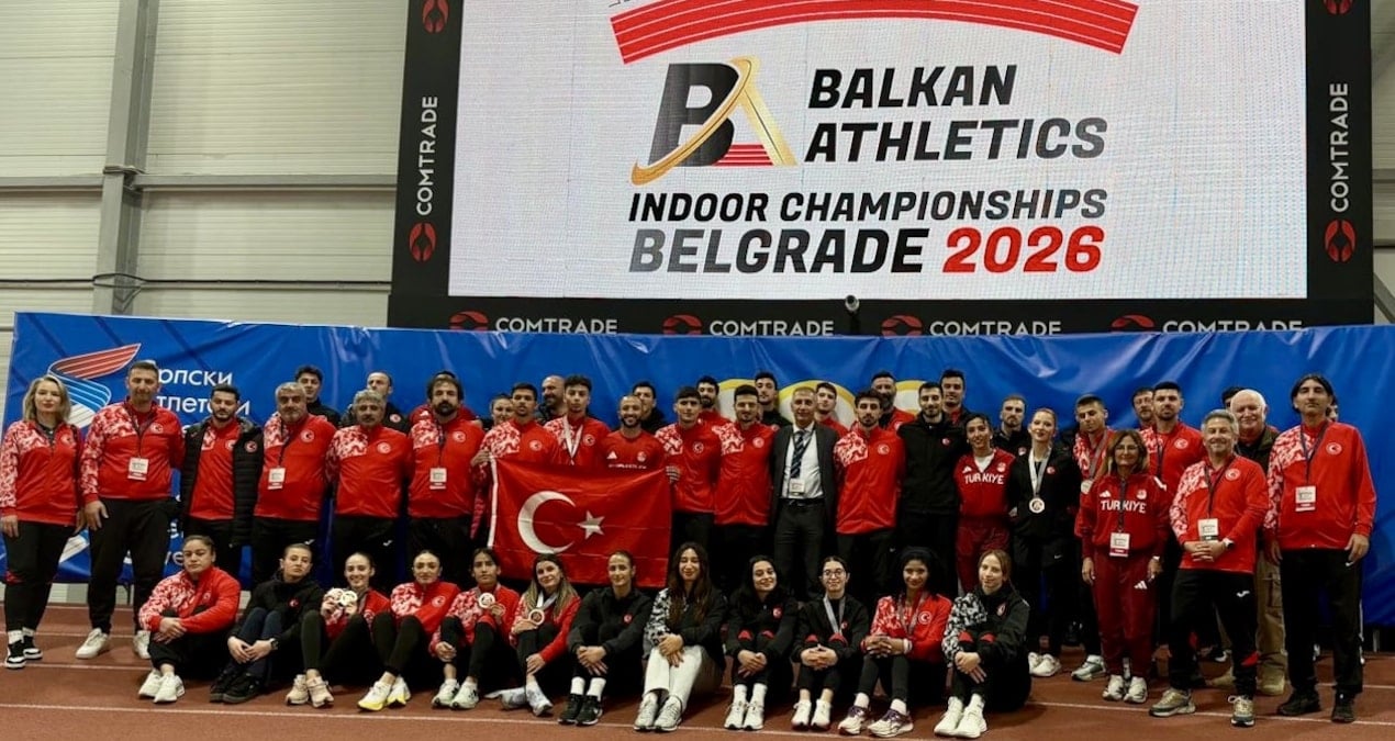 Balkan Salon Atletizm Şampiyonası'nda 14 madalya kazandık