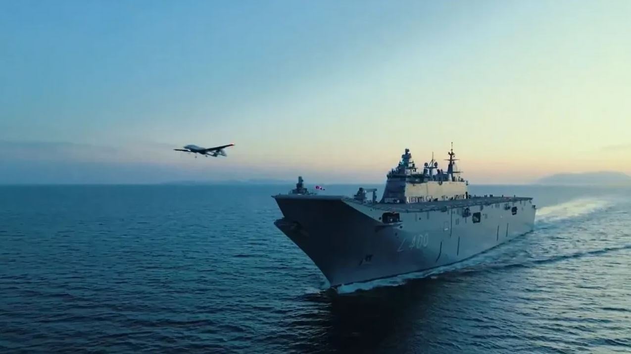 27 tonluk yerli Türk gemisi Baltık Denizi'ne indi!