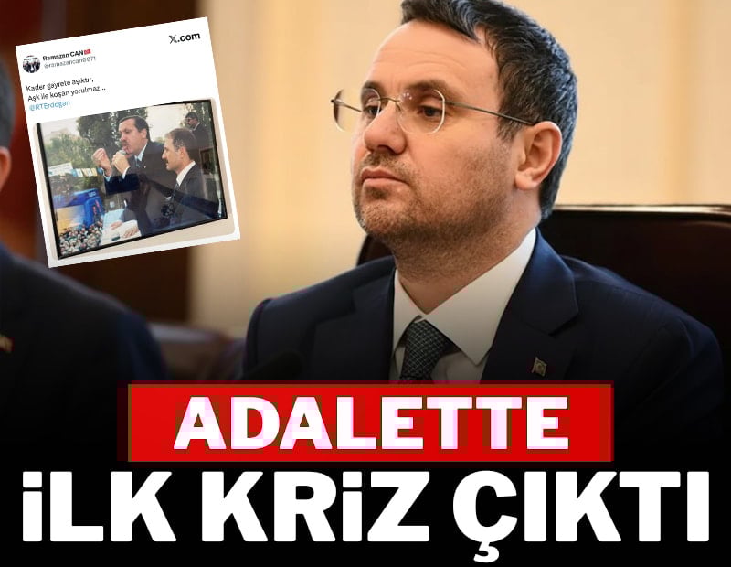 ‘Adalet’te ilk kriz