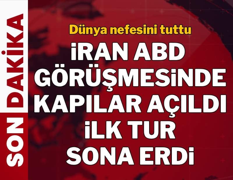 Dünya nefesini tuttu: ABD-İran görüşmelerinin ilk turu sona erdi