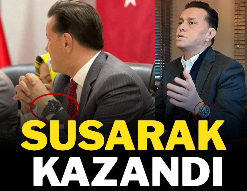 AKP'li vekil susarak kazandı!