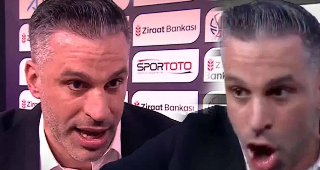 Beşiktaş'ın hocası canlı yayında patladı! Bu röportajın çevirisi yapılmadı