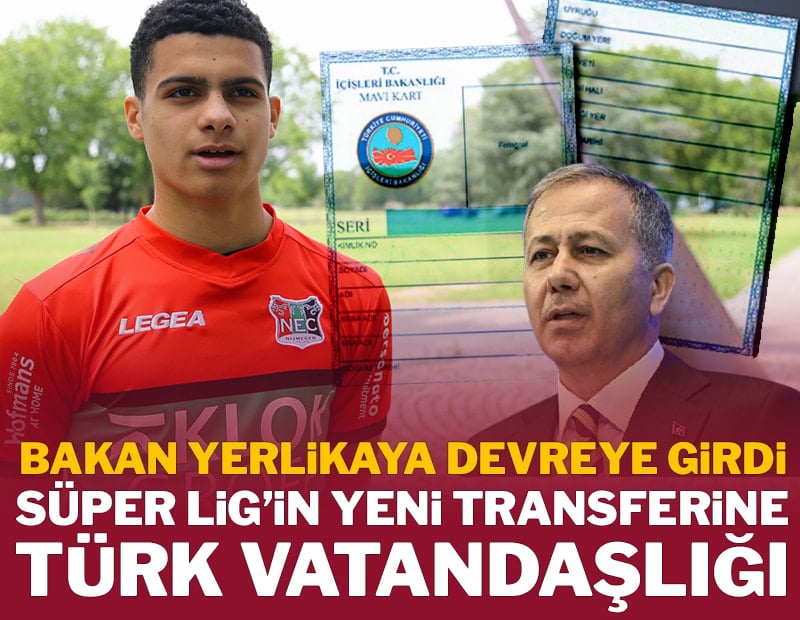 Süper Lig'in yeni transferine Türk vatandaşlığı verildi