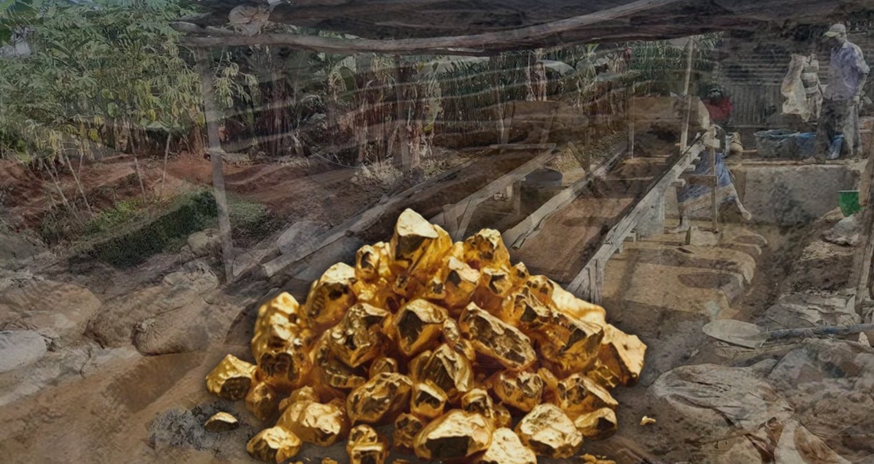 Bu toprakların altında dev altın rezervleri bulundu: Yerli halk her gün ham altın çıkarıyor