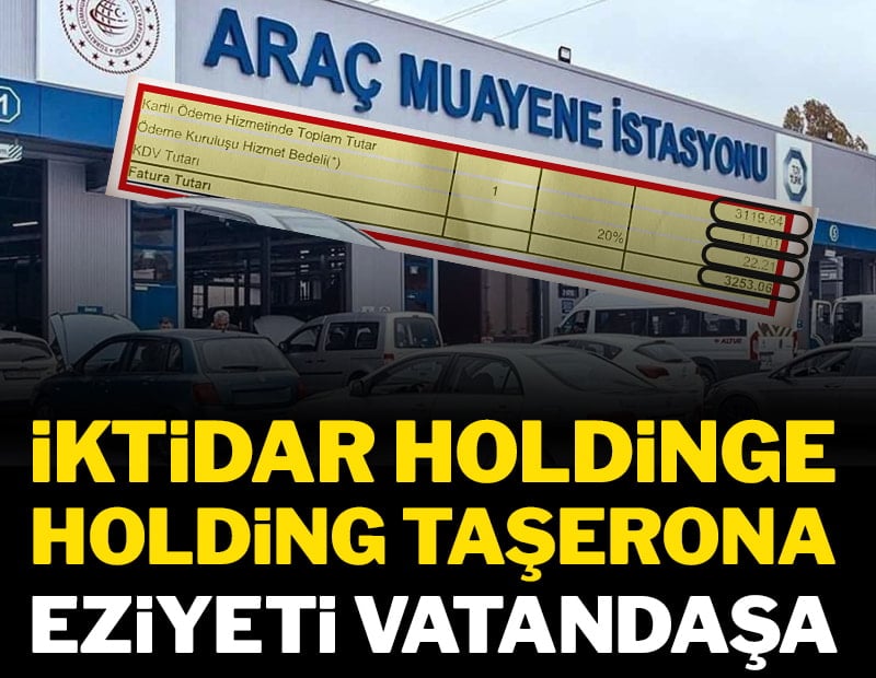 İktidar holdinge holding taşerona eziyeti vatandaşa