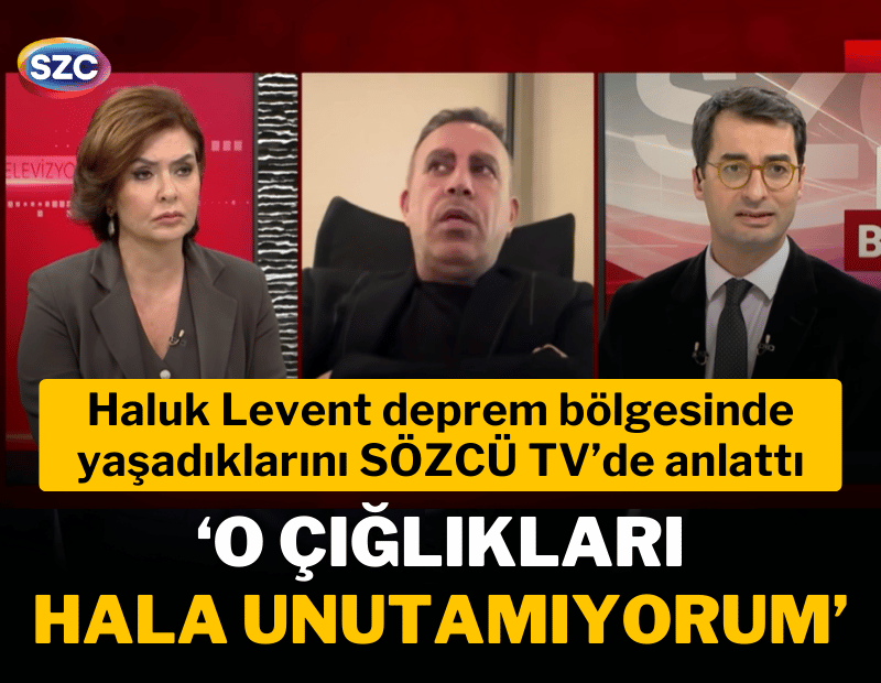 Haluk Levent deprem bölgesinde yaşadıklarını anlattı: O çığlıkları hala unutamıyorum