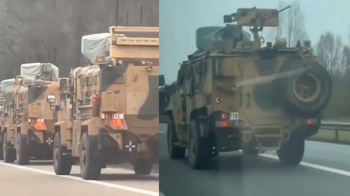 Türk askerlerini Almanya'da gören sürücü büyük şaşkınlık yaşadı: Burada neler oluyor?