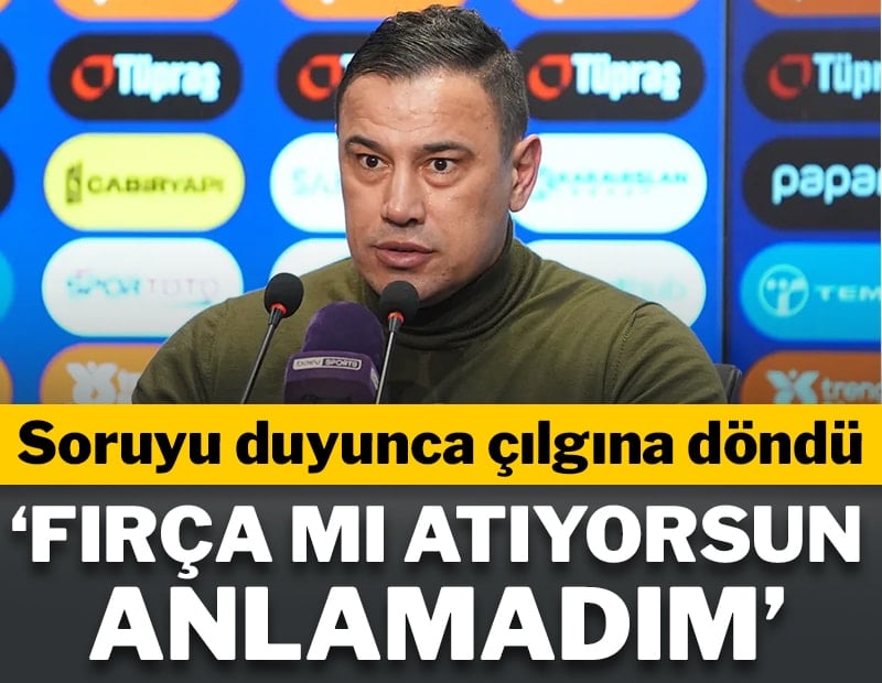 Çağdaş Atan soruyu duyunca çılgına döndü! 'Fırça mı attın anlamadım'