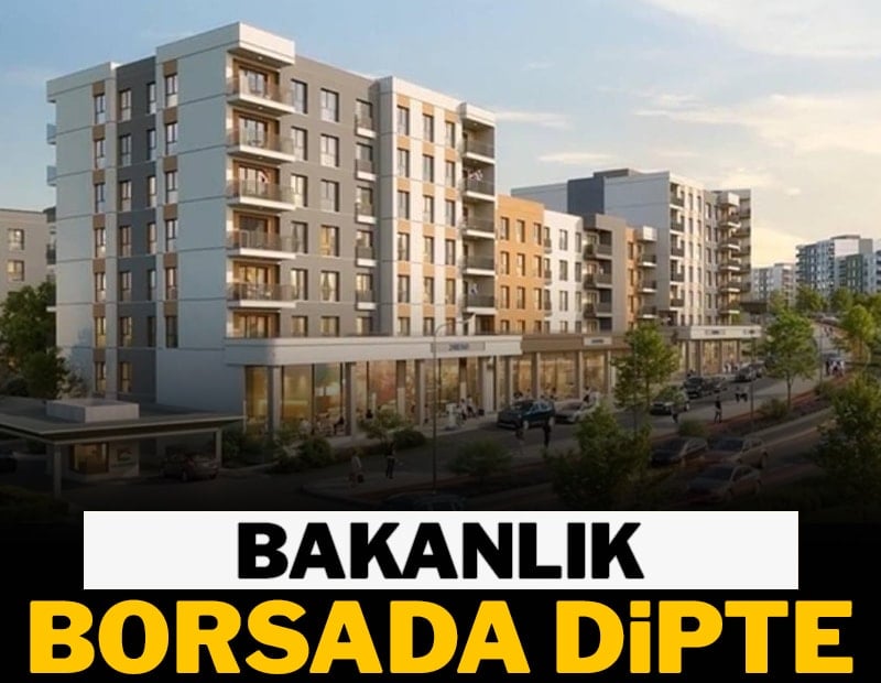 Bakanlık borsada dipte