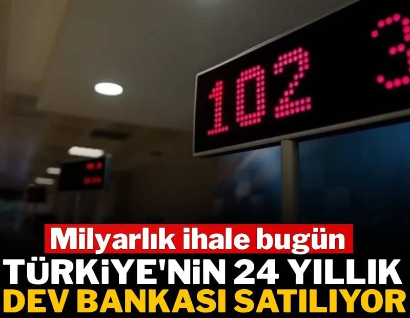 Türkiye'nin 24 yıllık dev bankası satılıyor: Milyarlık ihale bugün