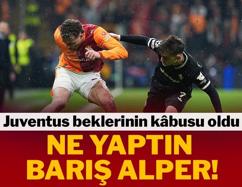 Ne yaptın Barış Alper Yılmaz! Juventus beklerinin kâbusu oldu