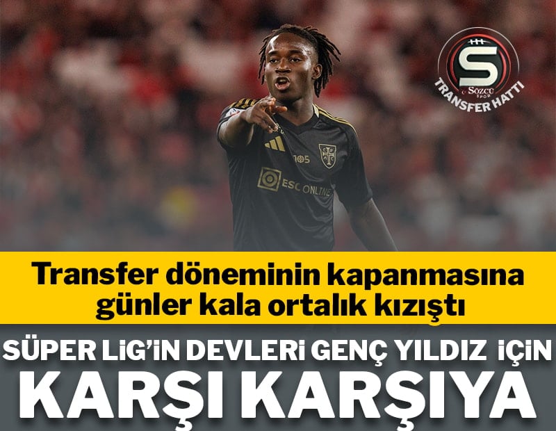 Süper Lig'in devleri genç oyuncu için karşı karşıya! Nhaga kime gidecek?