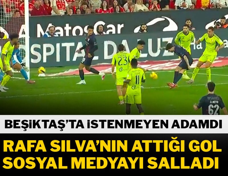 Rafa Silva'nın attığı gol sosyal medyayı salladı