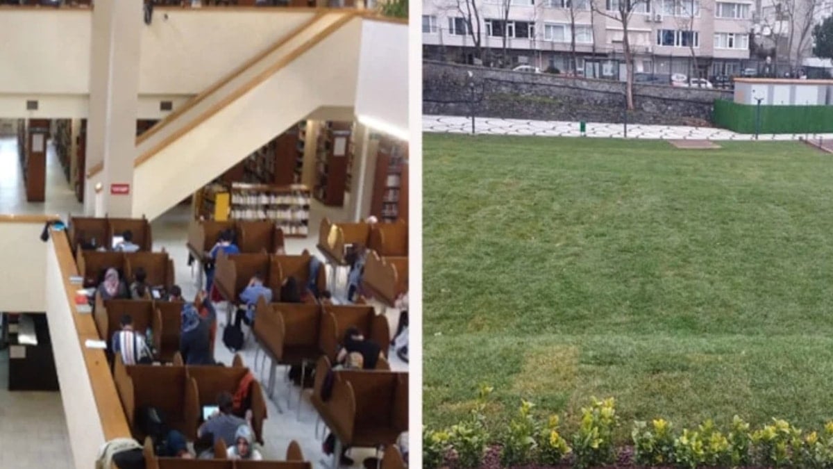 Boğaziçi Üniversitesi, yıkılan kütüphane için açıklama yaptı: Yeşillendirme öğrenci için