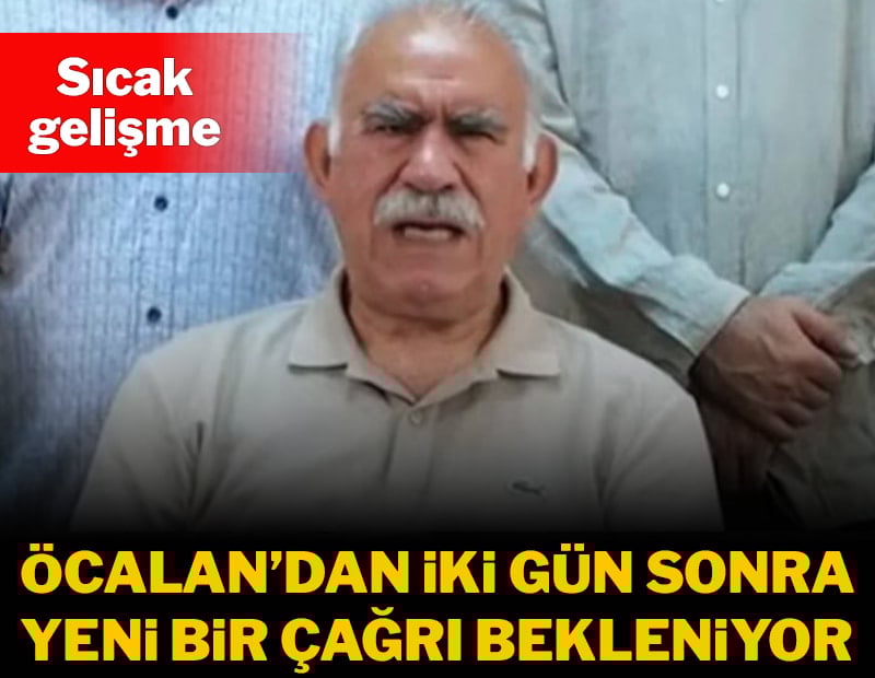 Tarih verildi: Öcalan'dan yeni çağrı iddiası