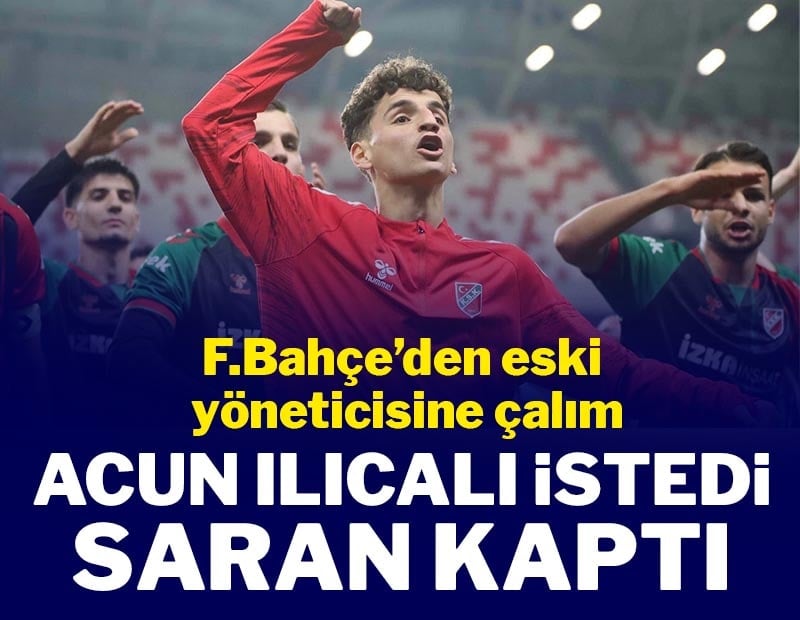 Fenerbahçe Adem Yeşilyurt'u Acun Ilıcalı'nın elinden alıyor