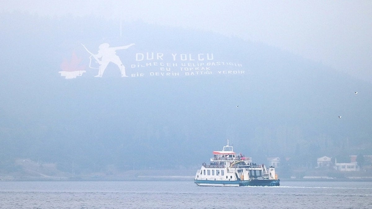 Çanakkale Boğazı transit gemi geçişine kapandı