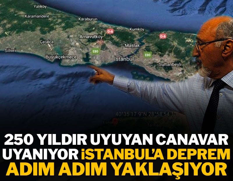 250 yıldır uyuyan canavar uyanıyor: İstanbul'a deprem adım adım yaklaşıyor. "Tehlike yakın ve çok büyük"