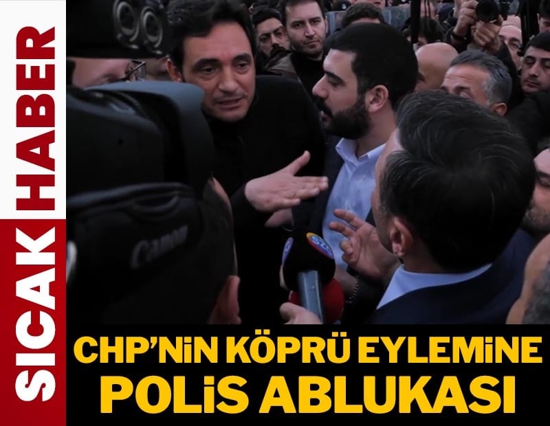 Ortaköy'de gergin bekleyiş! CHP saat 17'de valiliğin yasakladığı  yürüyüş için kararlı