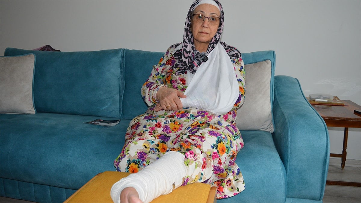 Miras için kardeşi tarafından bu hale getirildi