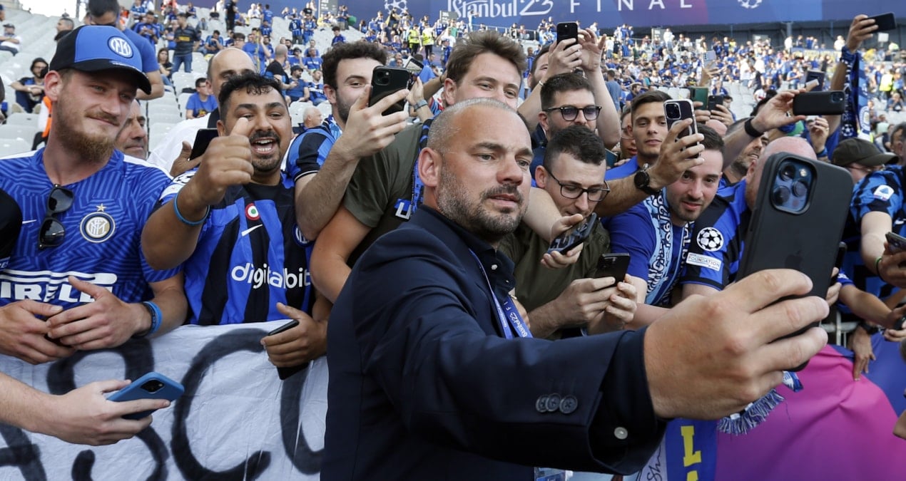 Wesley Sneijder'e şoke eden tehdit! 4 binin üzerinde