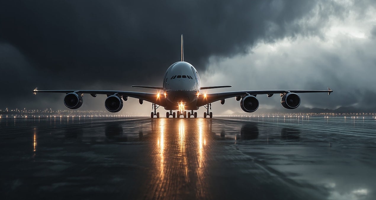 Futbol takımını taşıyan uçak Diyarbakır'a zorunlu iniş yaptı