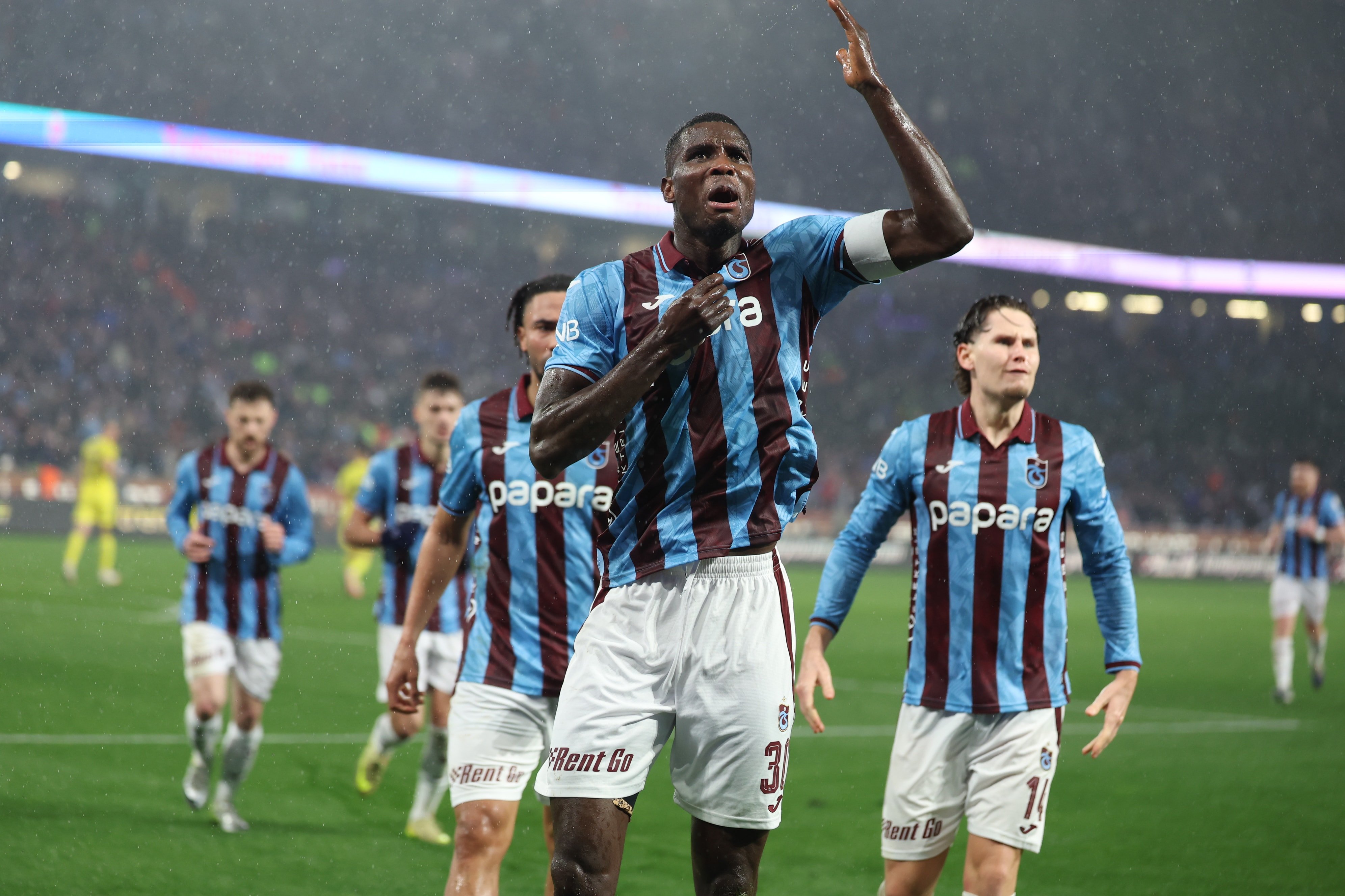 Trabzonspor'un golcüleri şov yapıyor