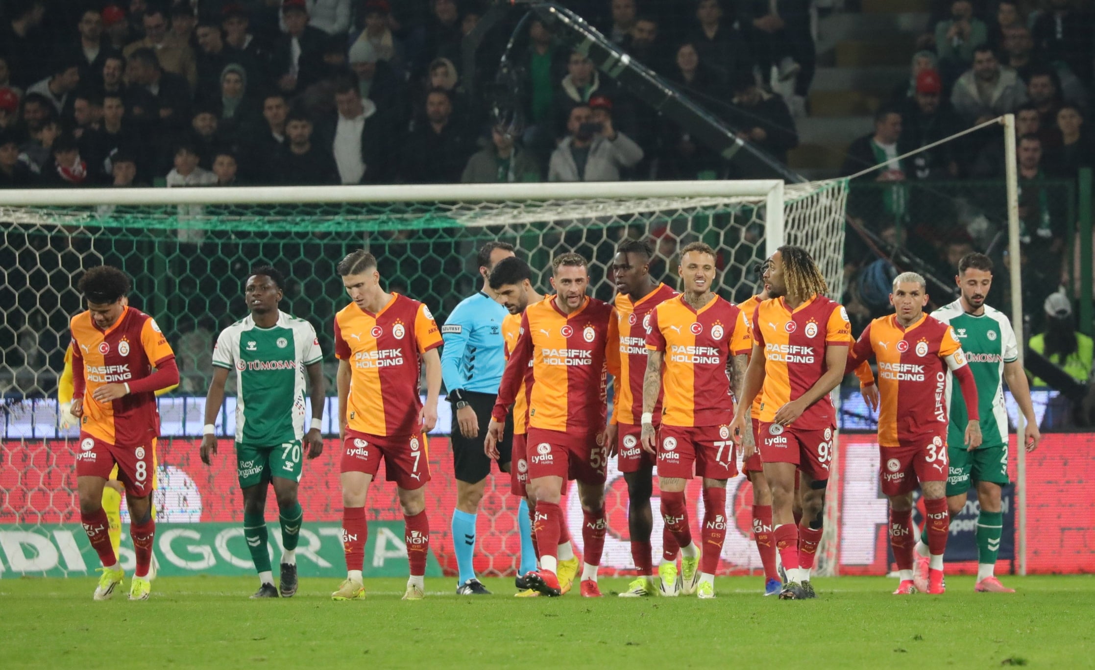 Galatasaray'a Konya'da soğuk duş!