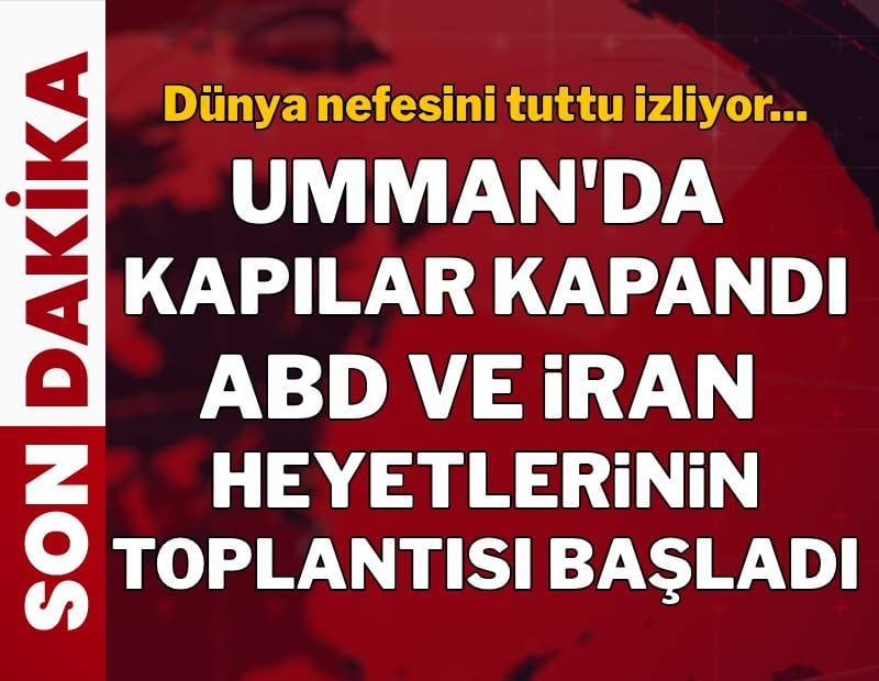 ABD - İran görüşmesi başladı