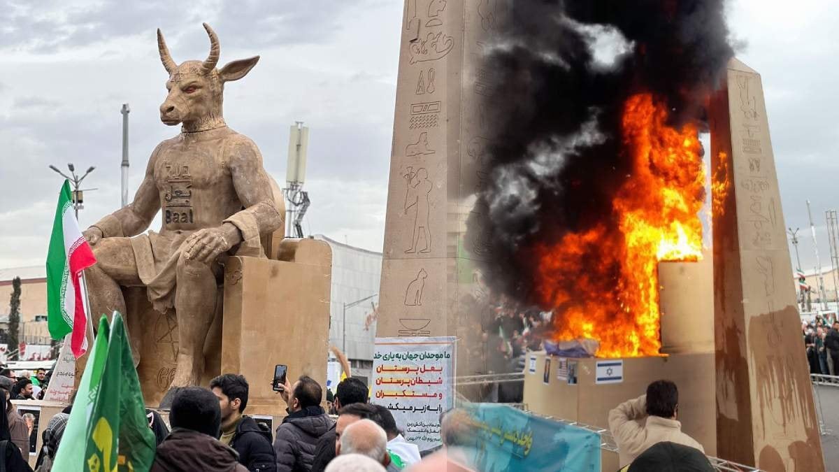 İranlılar, bu iblis maketini neden yaktı?