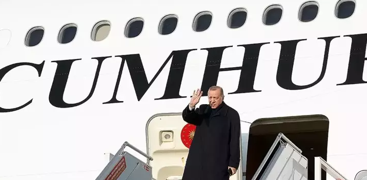 Cumhurbaşkanı Erdoğan, Suudi Arabistan'a gitti