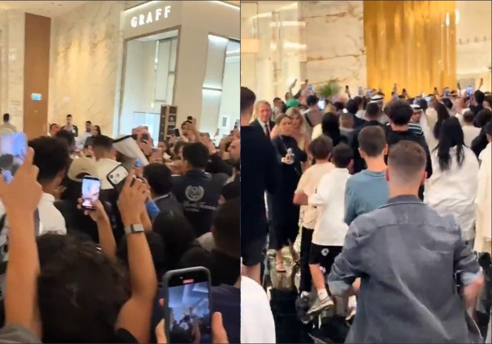 Dünyaca ünlü yıldız AVM'de eziliyordu!