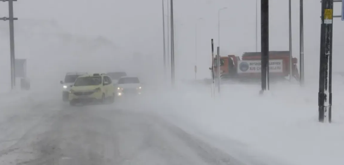 Erciyes Kayak Merkezi'ne ulaşım kesildi