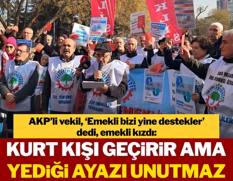 Biz bu yediğimiz ayazı unutmayız!