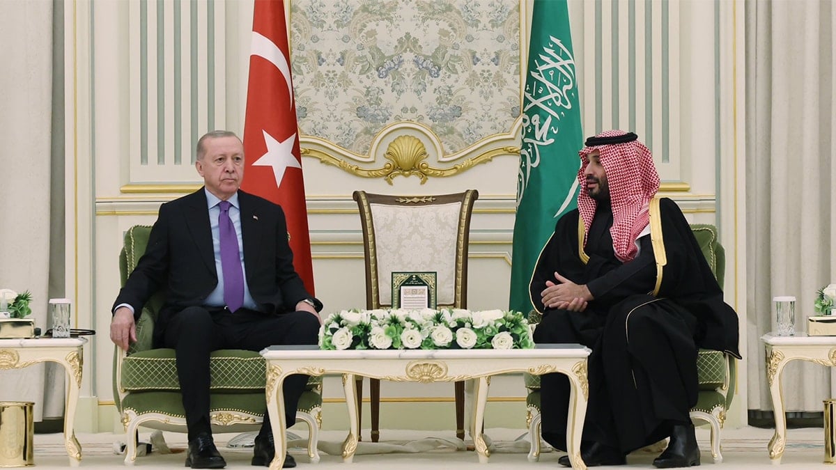 Erdoğan Riyad'da Selman ile bir araya geldi