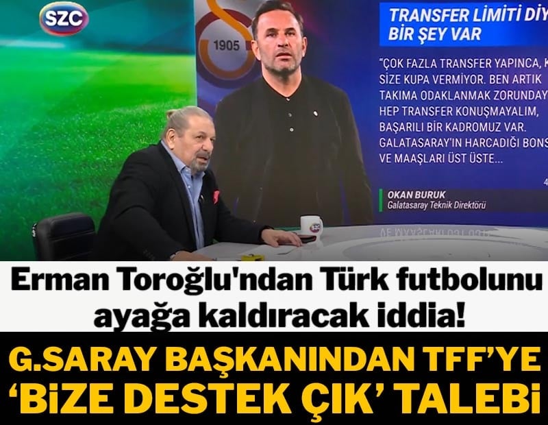 Erman Toroğlu'ndan Türk futbolunu ayağa kaldıracak iddia!