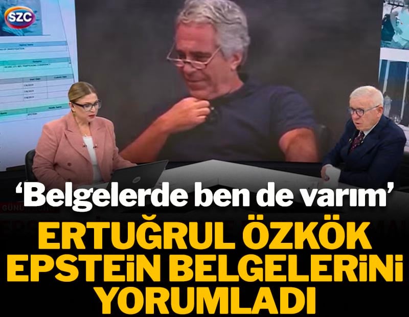 Ertuğrul Özkök Epstein belgelerini yorumladı: 'Belgelerde ben de varım'