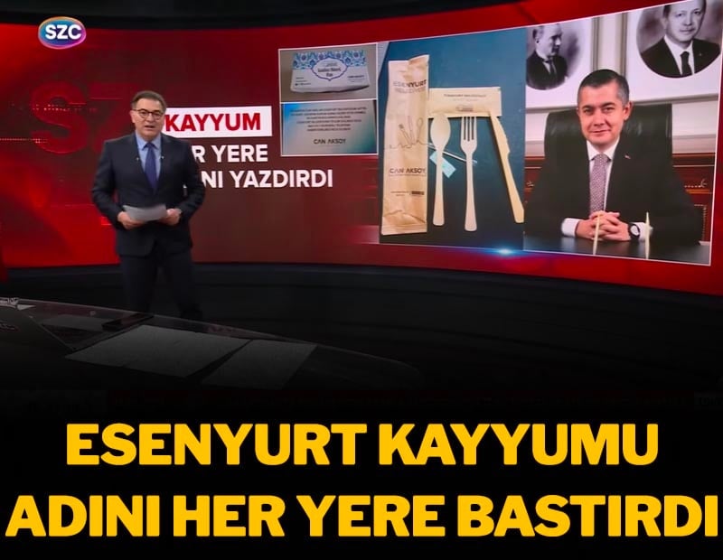 Esenyurt kayyumu her yere adını yazdırdı
