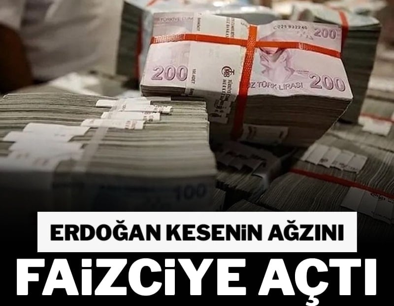 ‘Kaynak yok’ diyenler, faize 1 ayda 454 milyar ödedi