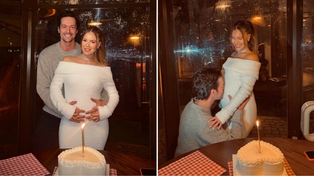 Feyyaz Şerifoğlu ile Merve Dinçkol çiftinin 'bebek' mutluluğu